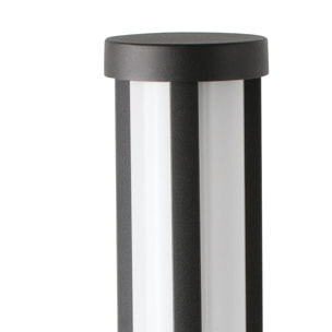LOGAR-2 LED Lampe balise gris foncé h90cm
