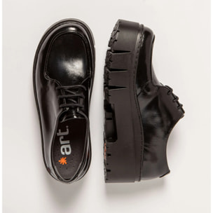 Zapatos 1764 NAPPA SHINNY BLACK / LEEDS color Black