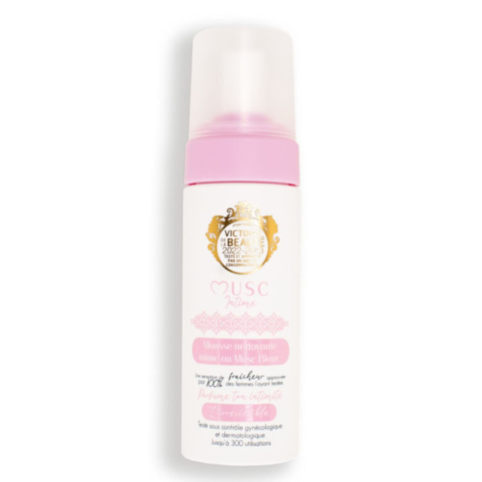 Musc Blanc - Mousse Nettoyante Intime 150 ml