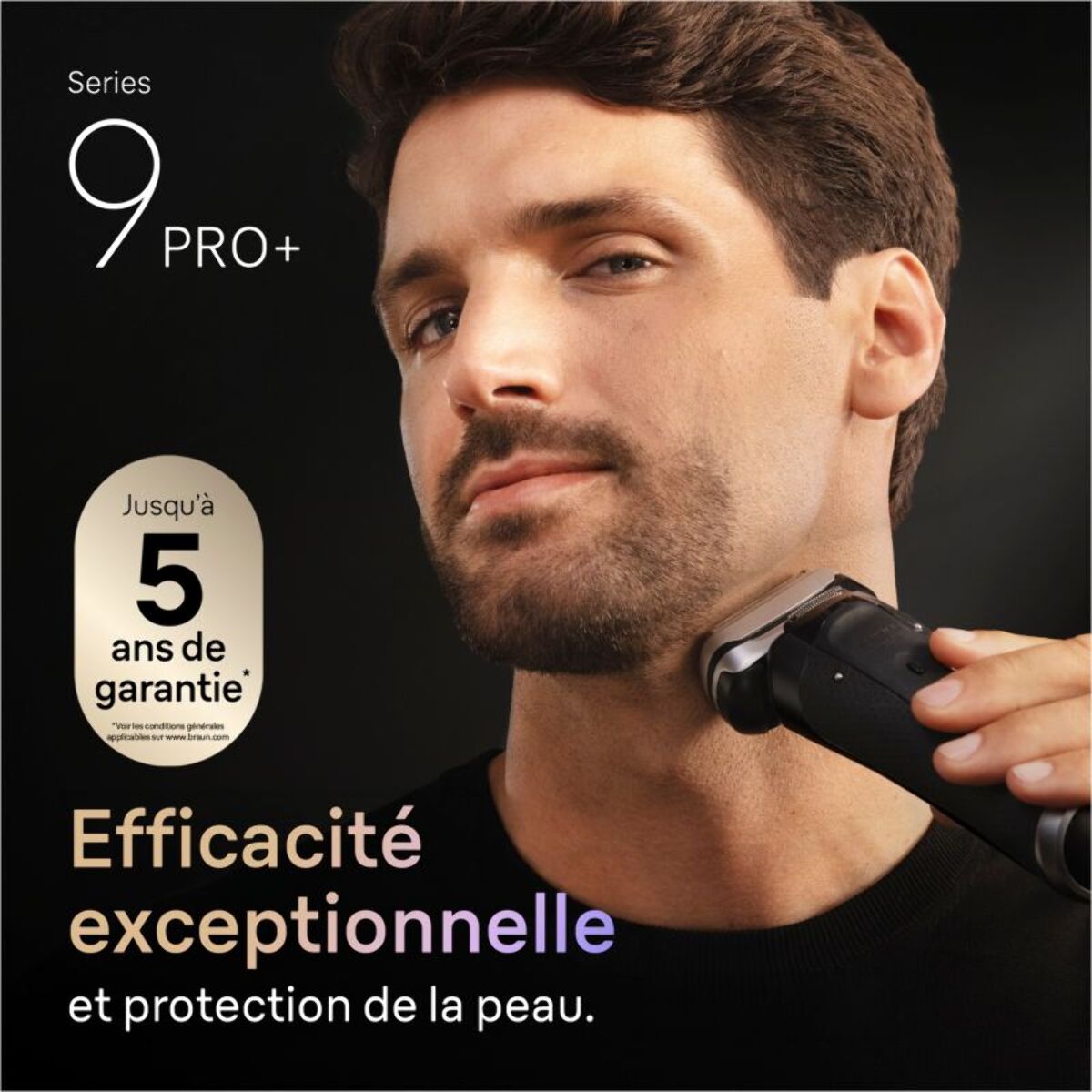 Rasoir électrique BRAUN Series 9 9675cc Clean&Charge