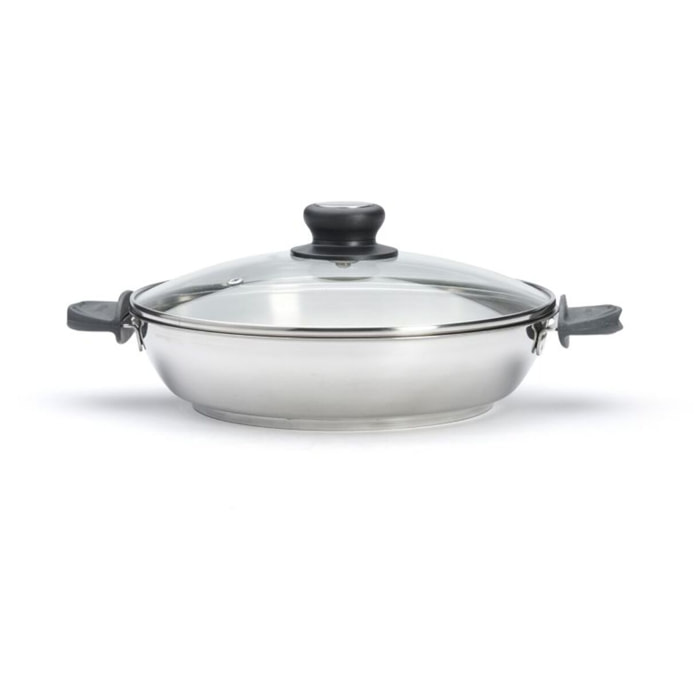 Poêle DE BUYER Twisty tout inox 24cm