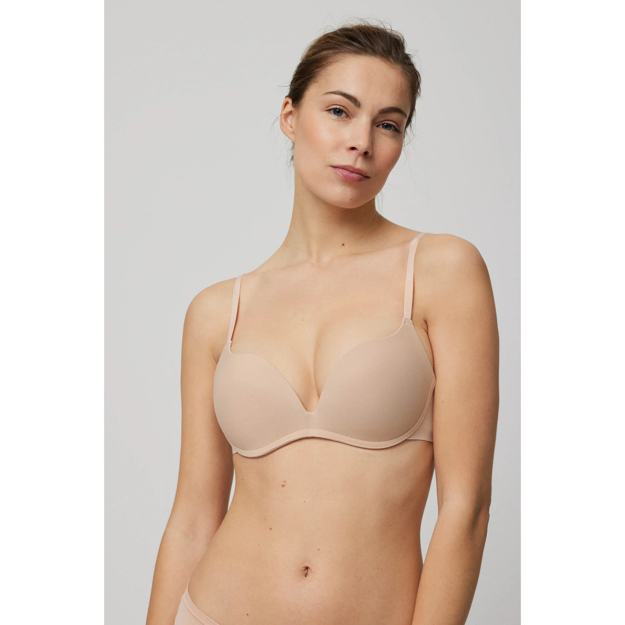 Reggiseno push-up senza ferretto, coppa B