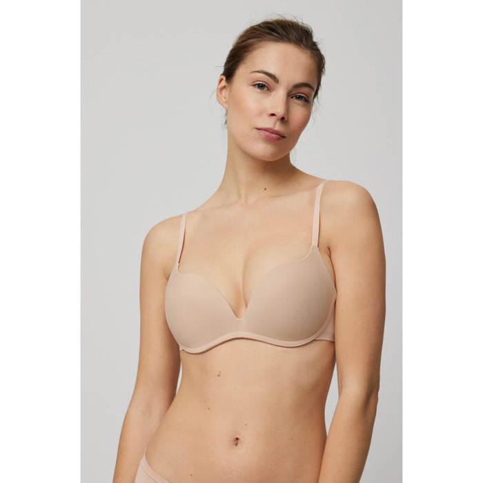 Reggiseno push-up senza ferretto, coppa B