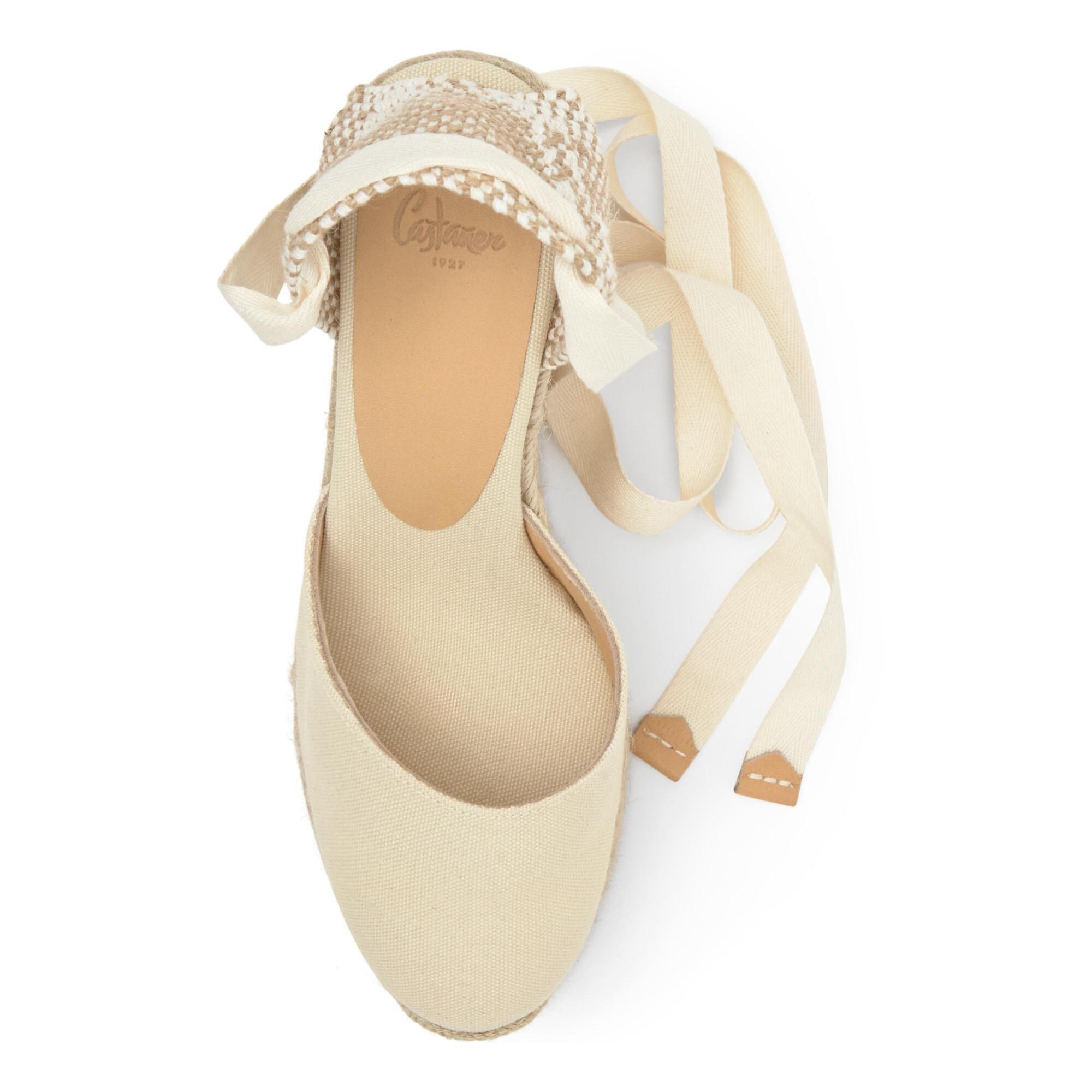 Alpargata Carina cuña de yute 11cm doble plataforma