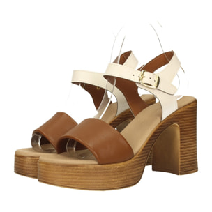 Sandali Donna Tata Italia Marrone