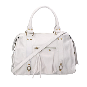 Borsa a spalla da donna - Modello Elara - Vera pelle - 41.0 x 28.0 x 13.0 cm