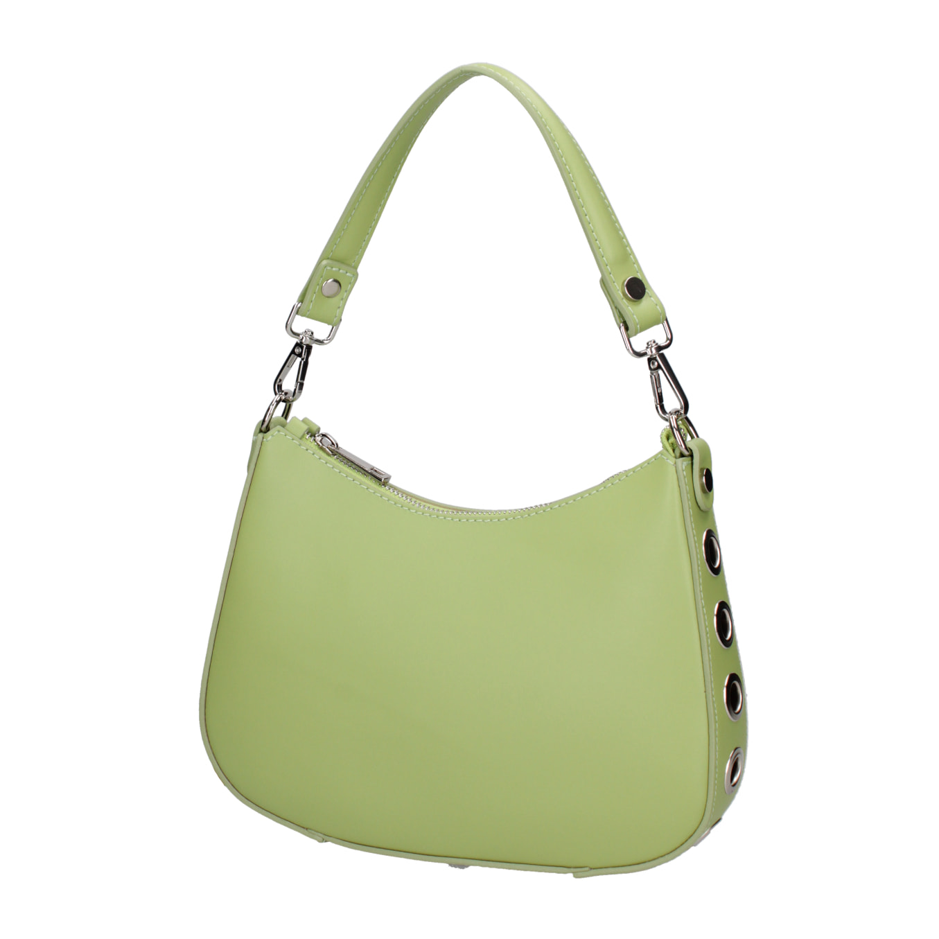 Borsa a spalla da donna In Vera pelle Made in Italy 26x18x4 cm