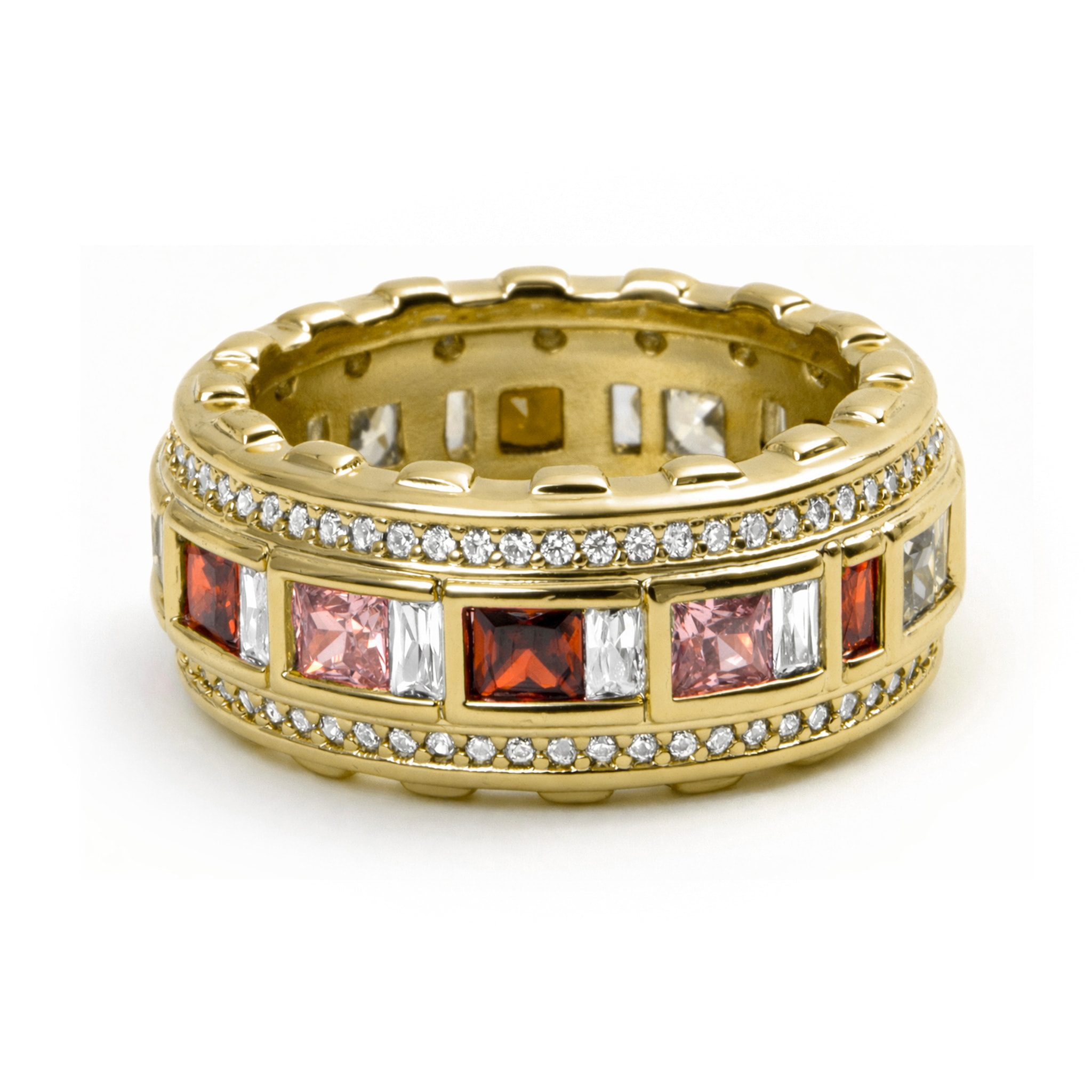 Anillo Niodoc acabado oro amarillo 18k
