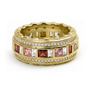 Anillo Niodoc acabado oro amarillo 18k