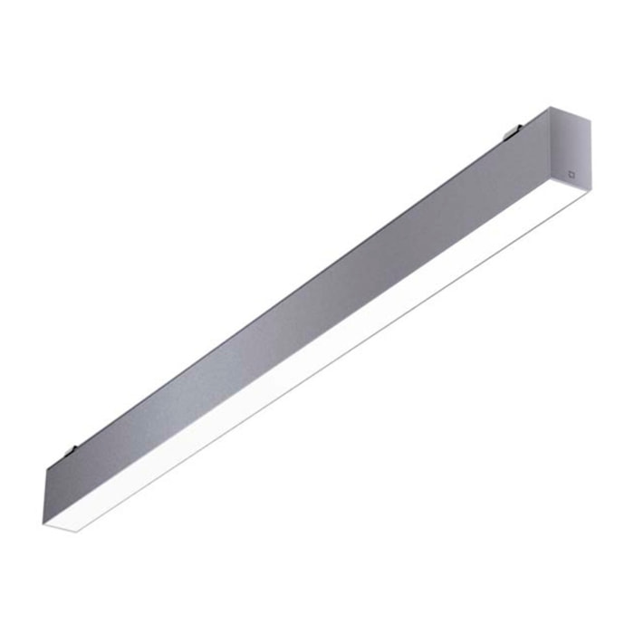 LEDS C4 Plafon Infinite Led 34.6W 3000K Cri 80 Gris Ip40 2875Lm