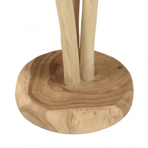 WILL - Porte-manteau 3 branches en teck naturel