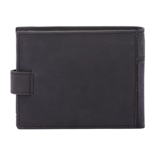 Portafoglio  da uomo In Vera pelle Made in Italy 10,5x13x3 cm
