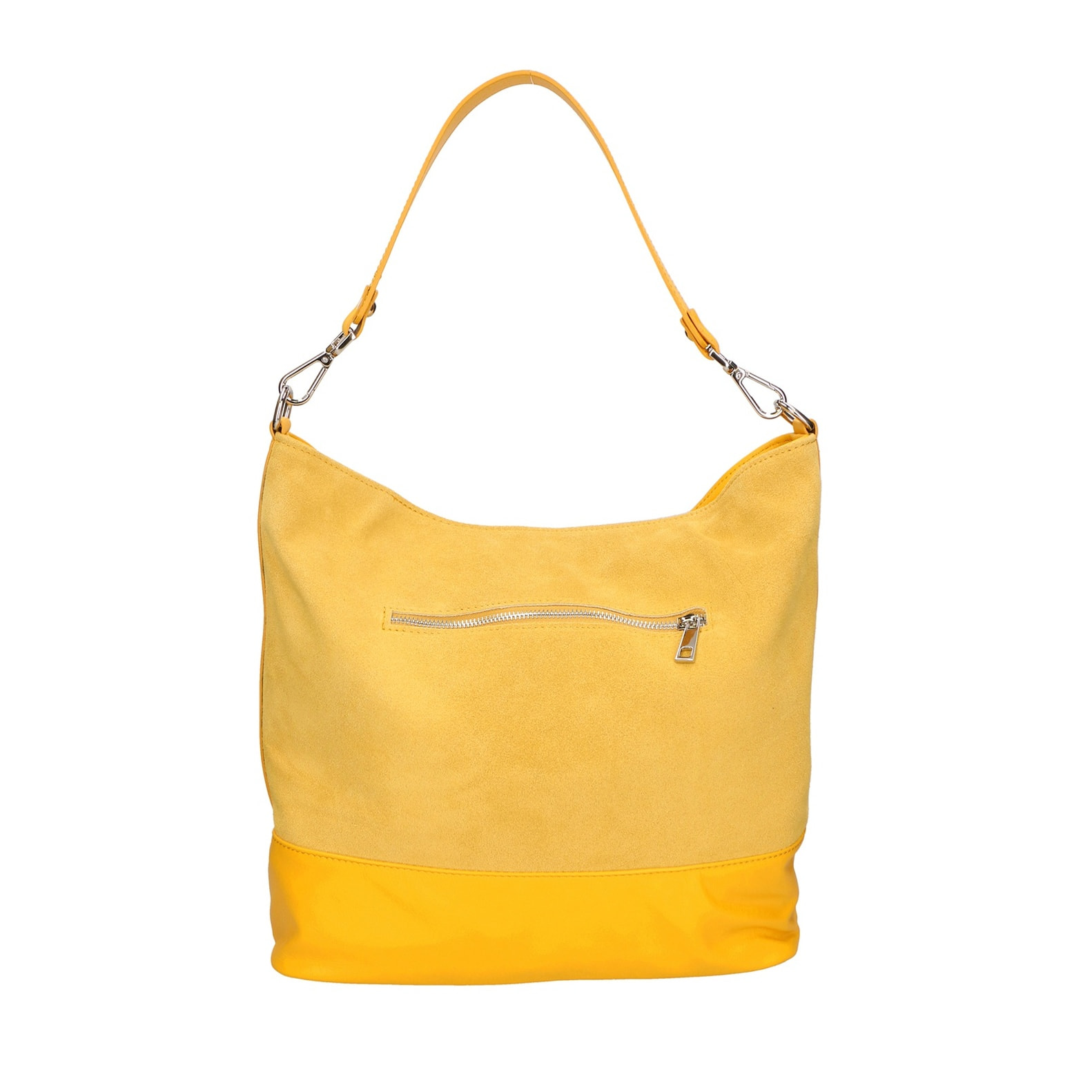 Borsa a spalla da donna - Modello Graziana - Vera pelle - 33.0 x 35.0 x 11.0 cm