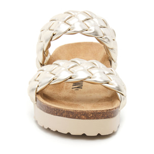 SANDALIA PLATAFORMA BILLOWY DORADO