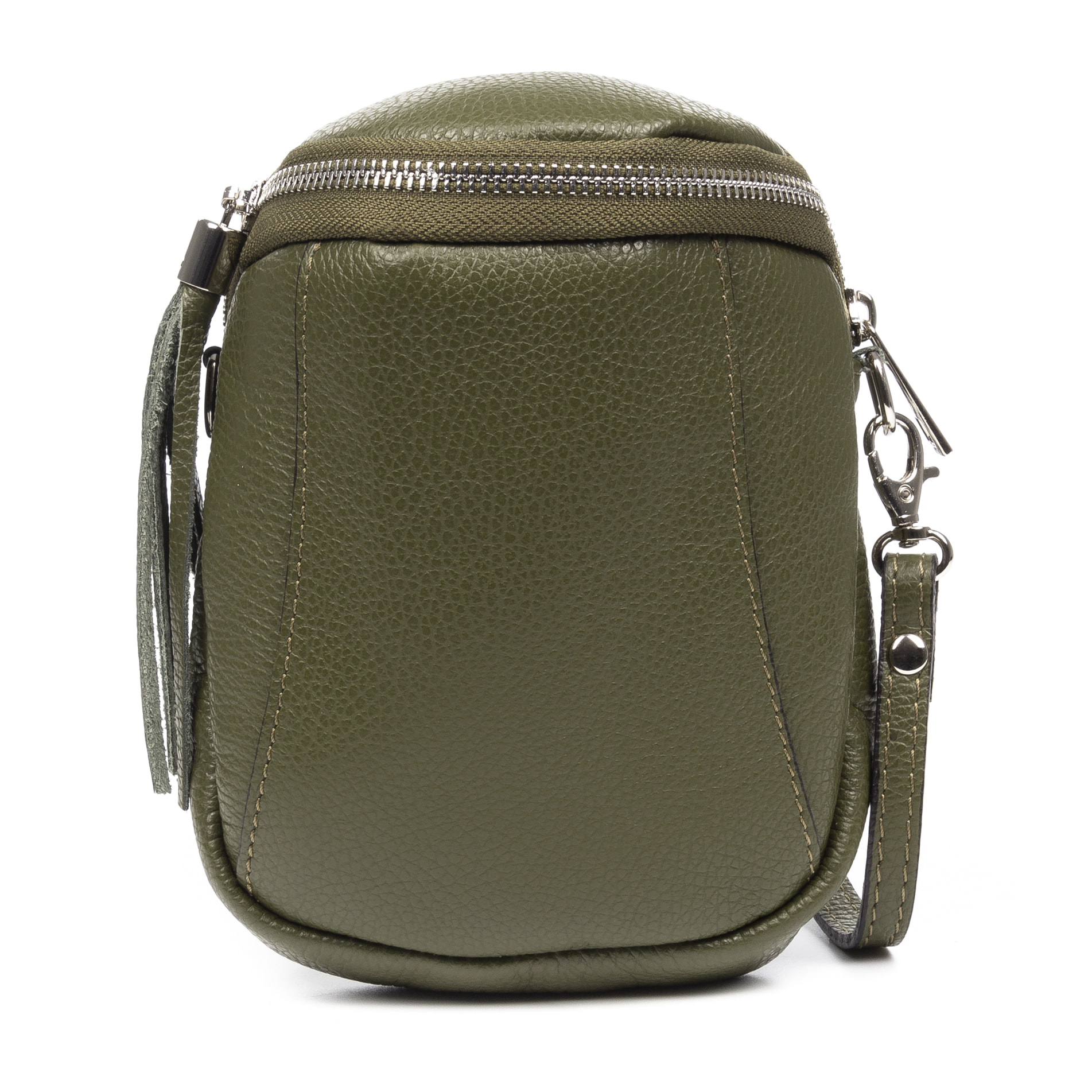 Agugliano bolso bandolera mujer. Piel auténtica Dollaro.