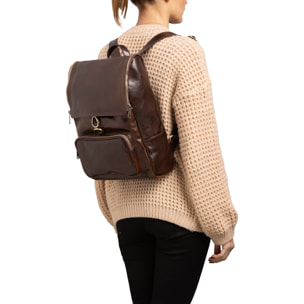 Borsa a spalla  da donna In Vera pelle Made in Italy 27x35x9 cm