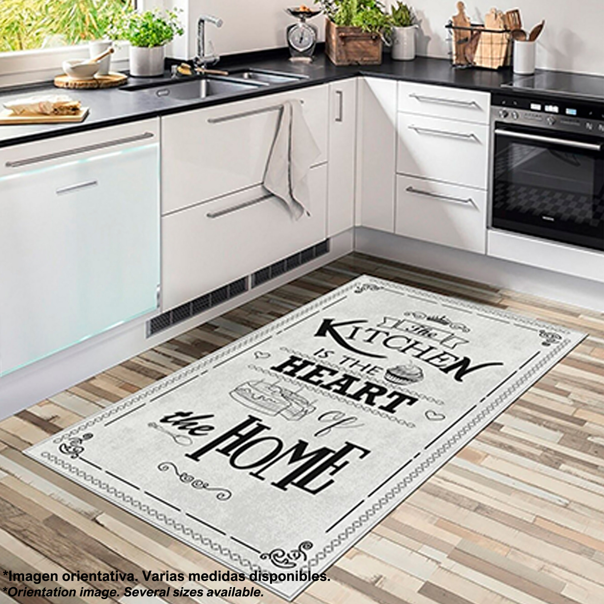 Alfombra de Poliester estampada 80 x 120cm