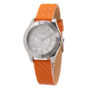 Reloj Folli Follie WF16T018SPS Mujer Analogico Cuarzo con Correa de Cuero