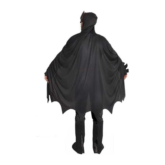 Costume Batman Con Muscoli Pettorali Imbottiti Dark Knight Dc Comics Adulto