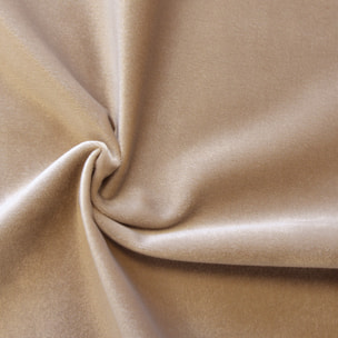 Tissu en velours uni ameublement - Beige