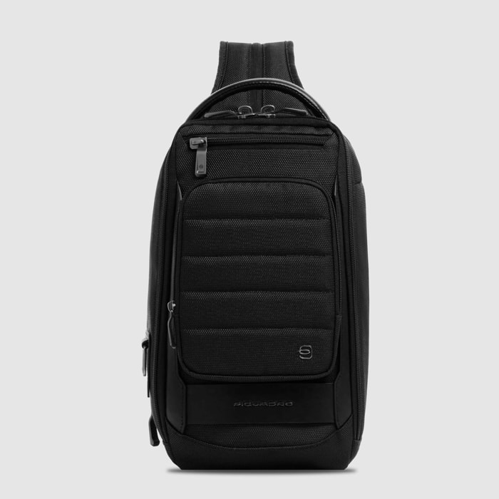 Piquadro Zaino monospalla uomo porta iPad®, espandibile