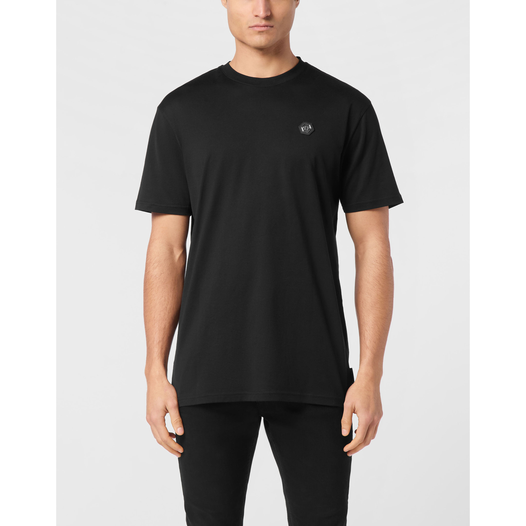 PHILIPP PLEIN T-Shirt Round Neck GOTHIC PLEIN