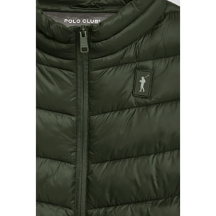 Chaqueta Chase ultralight verde oscuro con parche Rigby Go