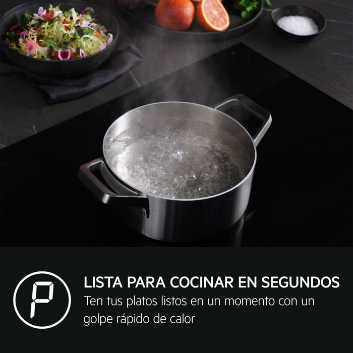 AEG Placa de inducción Serie 6000 Flex de 60 cm V63IOQ00FB