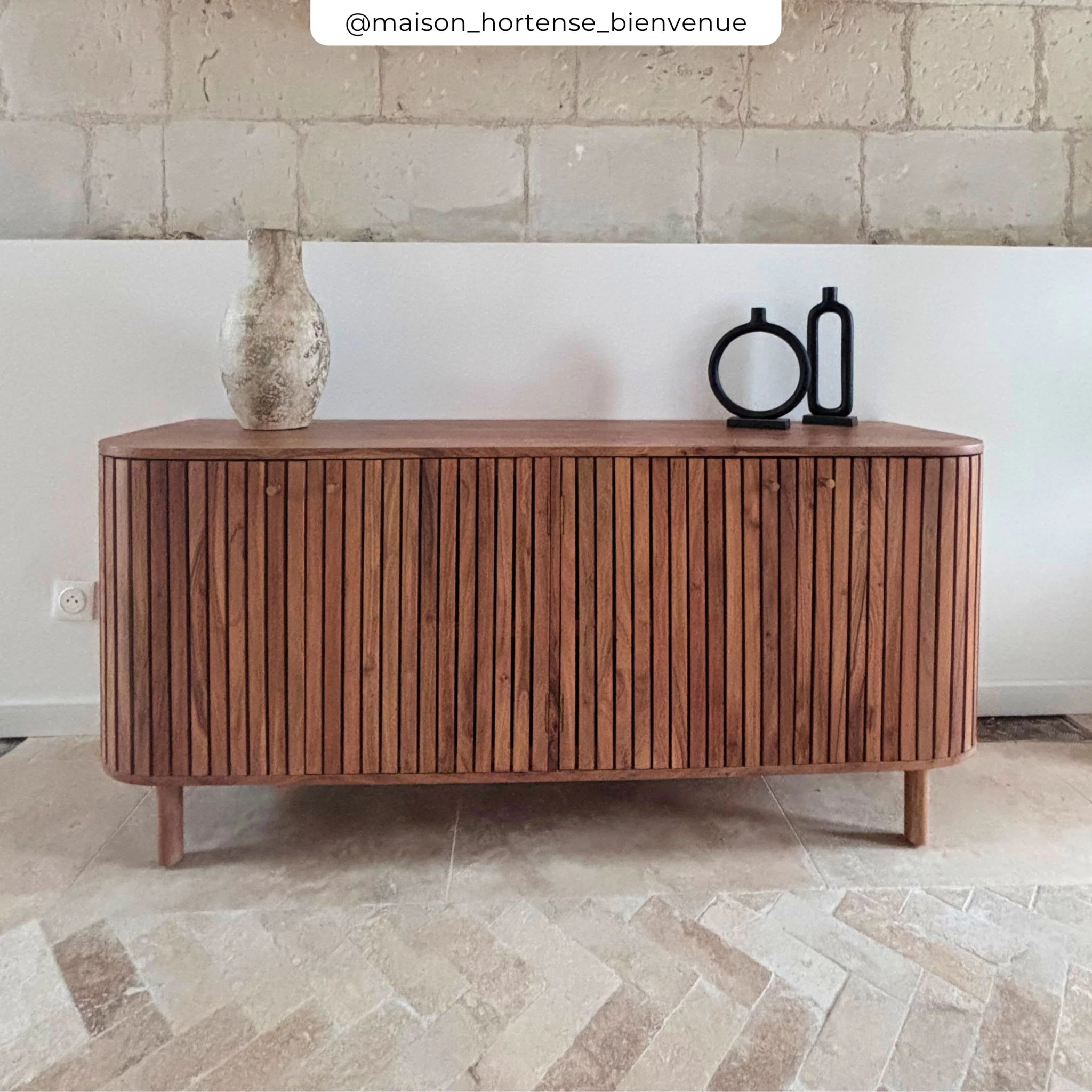Buffet en bois d'acacia - Paola