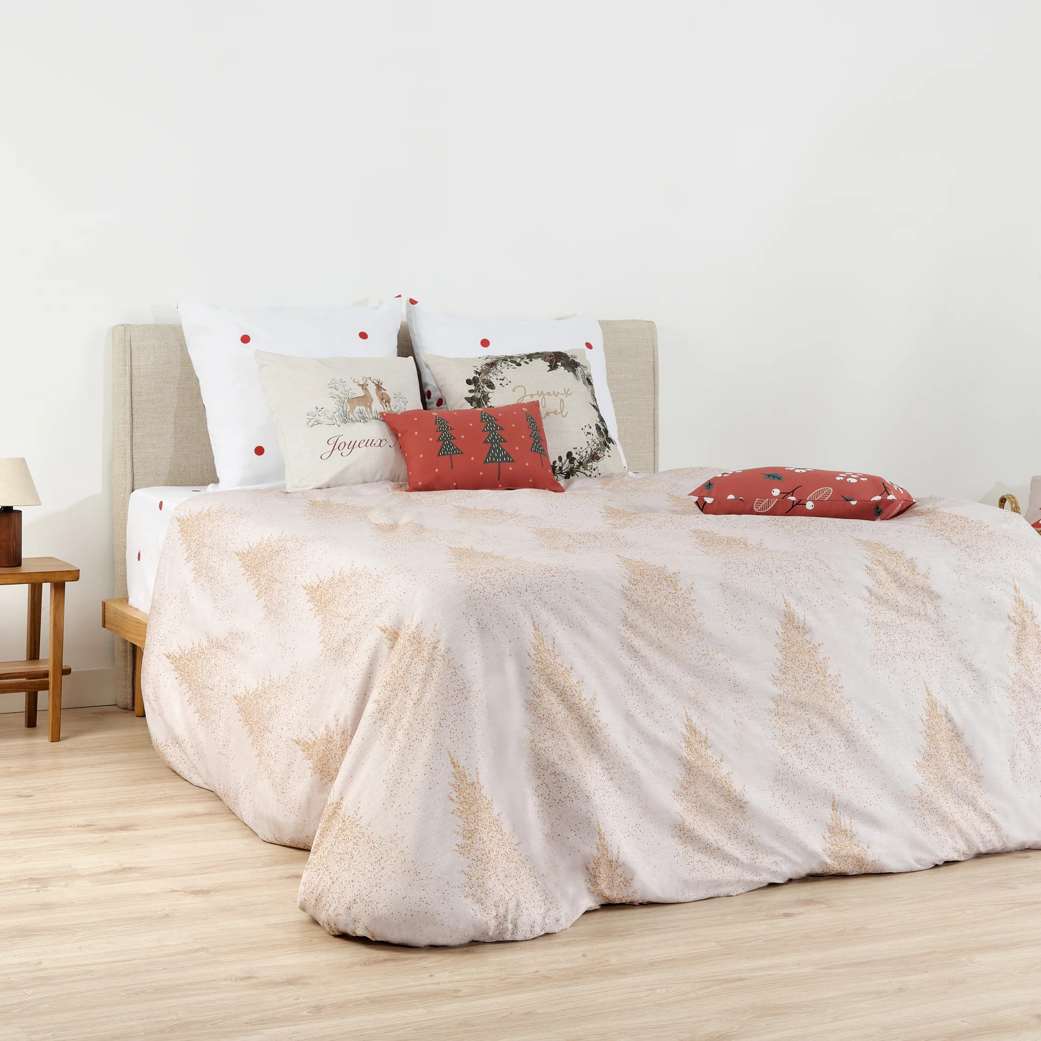 Housse de couette avec clics 100% coton Laponia 14