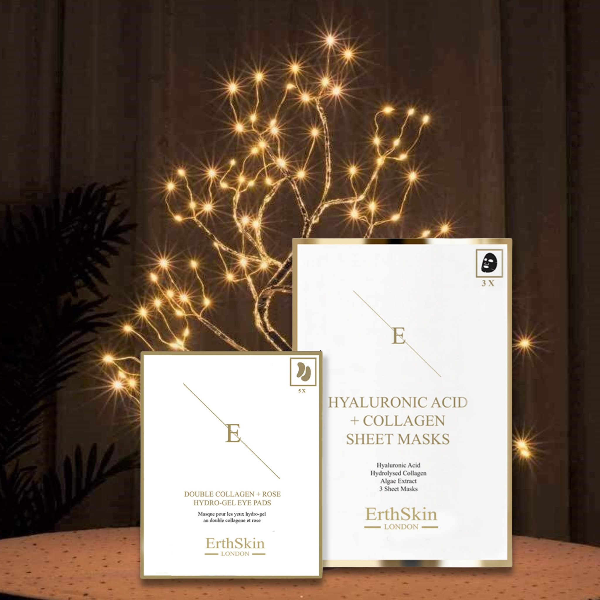 Set de cuidado de ojos con doble colágeno