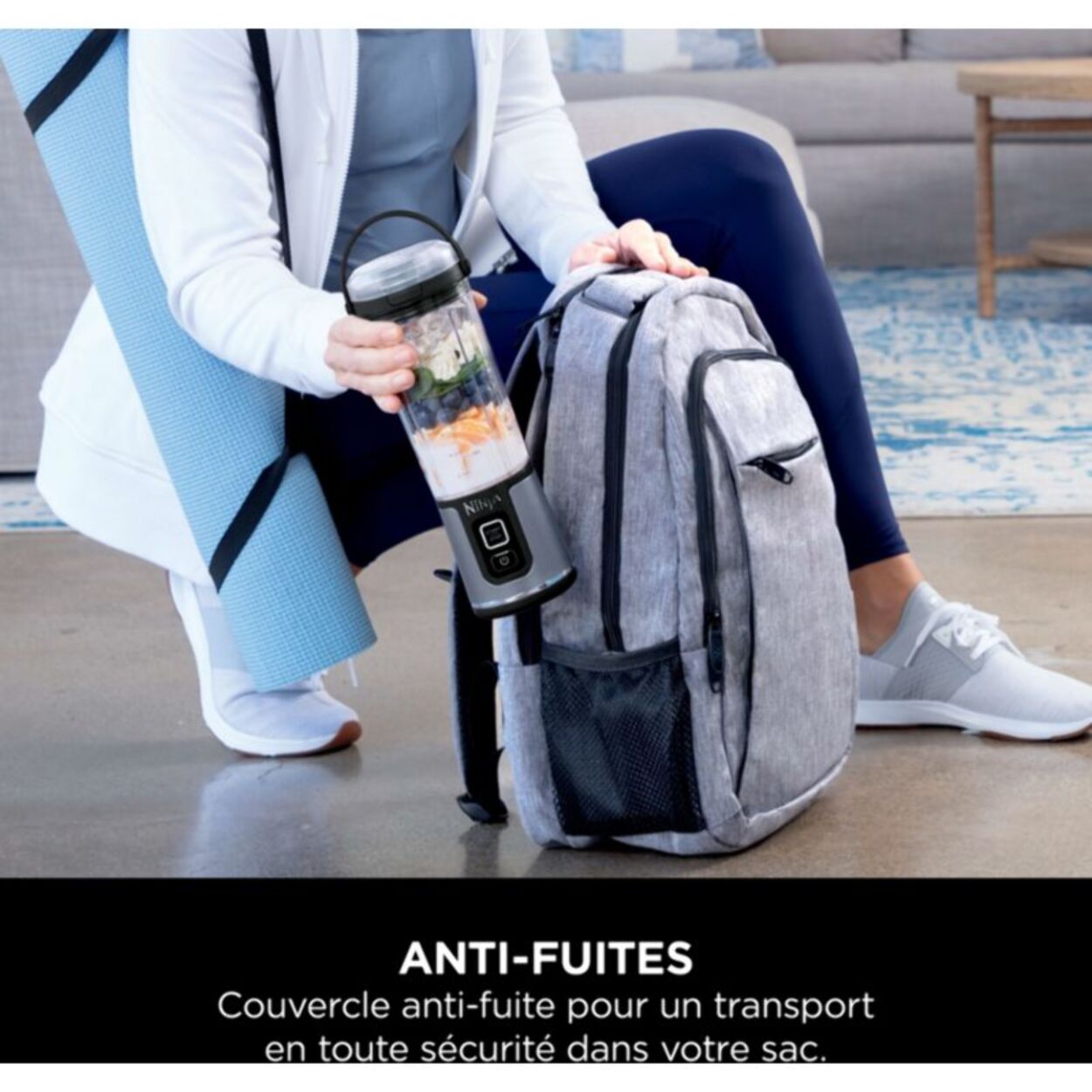 Blender NINJA blast BC151EUBK noir sans fil