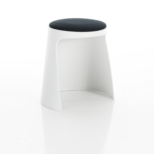 Tomasucci Tabouret TEX Blanc