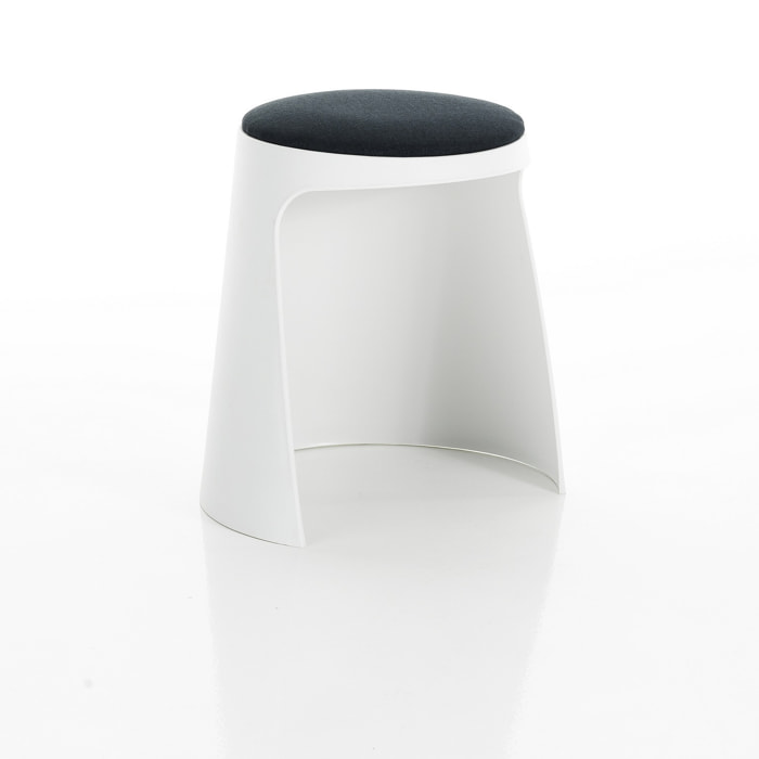 Tomasucci Tabouret TEX Blanc