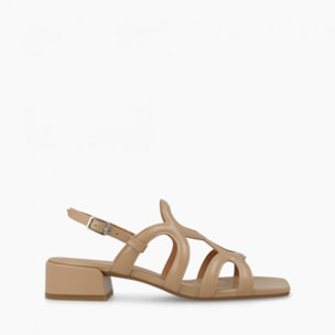 SANDALIAS BEIGE KON5355