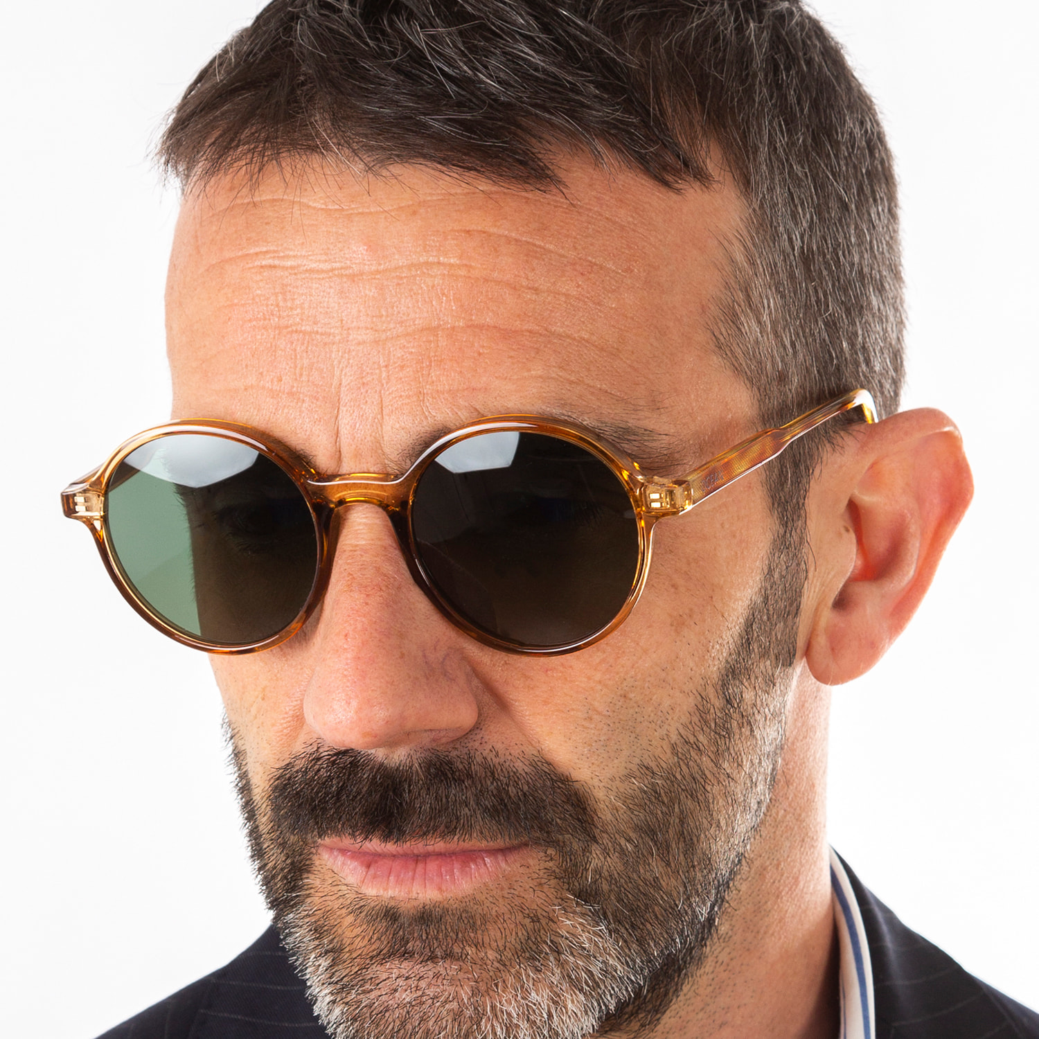 Gafas de sol OCEAN COTLLIURE - Champagne transparente brillante / Verde