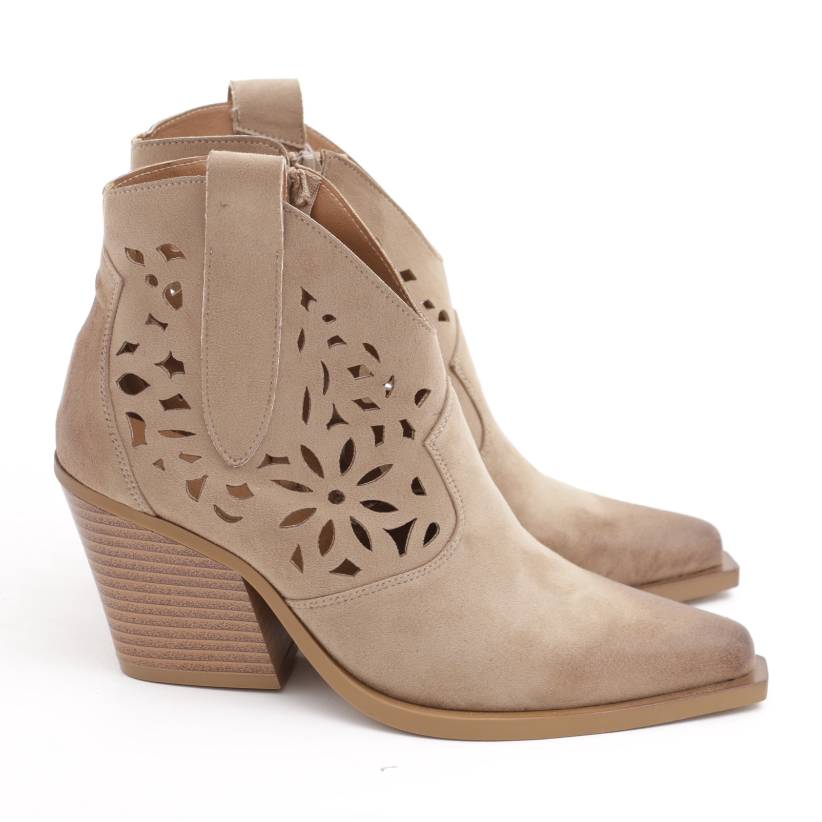 TEXANO BASSO TRAFORATO CHOCOLA' TORTORA