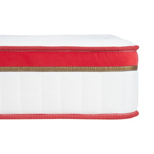 Matelas Mémoire de Forme Suprême, Mousse Haute Densité & Hyper Soft, 24 cm, Accueil Tonique, Soutien Ferme