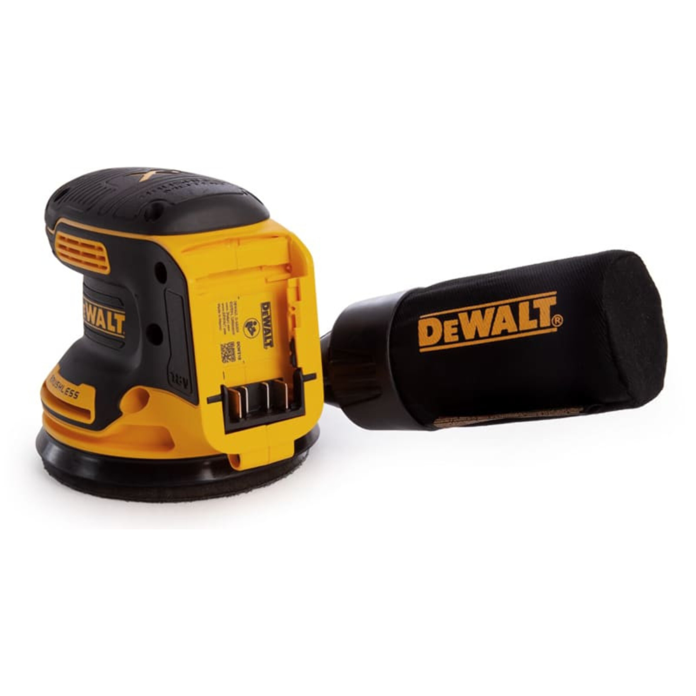 Ponceuse excentrique XR 18V 125 mm Brushless - DEWALT - sans batterie ni chargeur - coffret TSTAK - DCW210NT-XJ