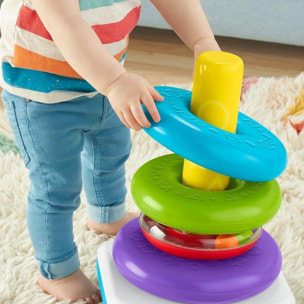 Fisher-Price Piramide Gigante Giocattolo Impilabile per Bambini 12+ Mesi unisex Fisher-Price