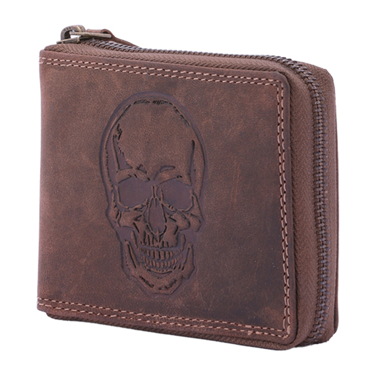 Portafoglio  da uomo In Vera pelle Made in Italy 9,5x12,5x2,5 cm