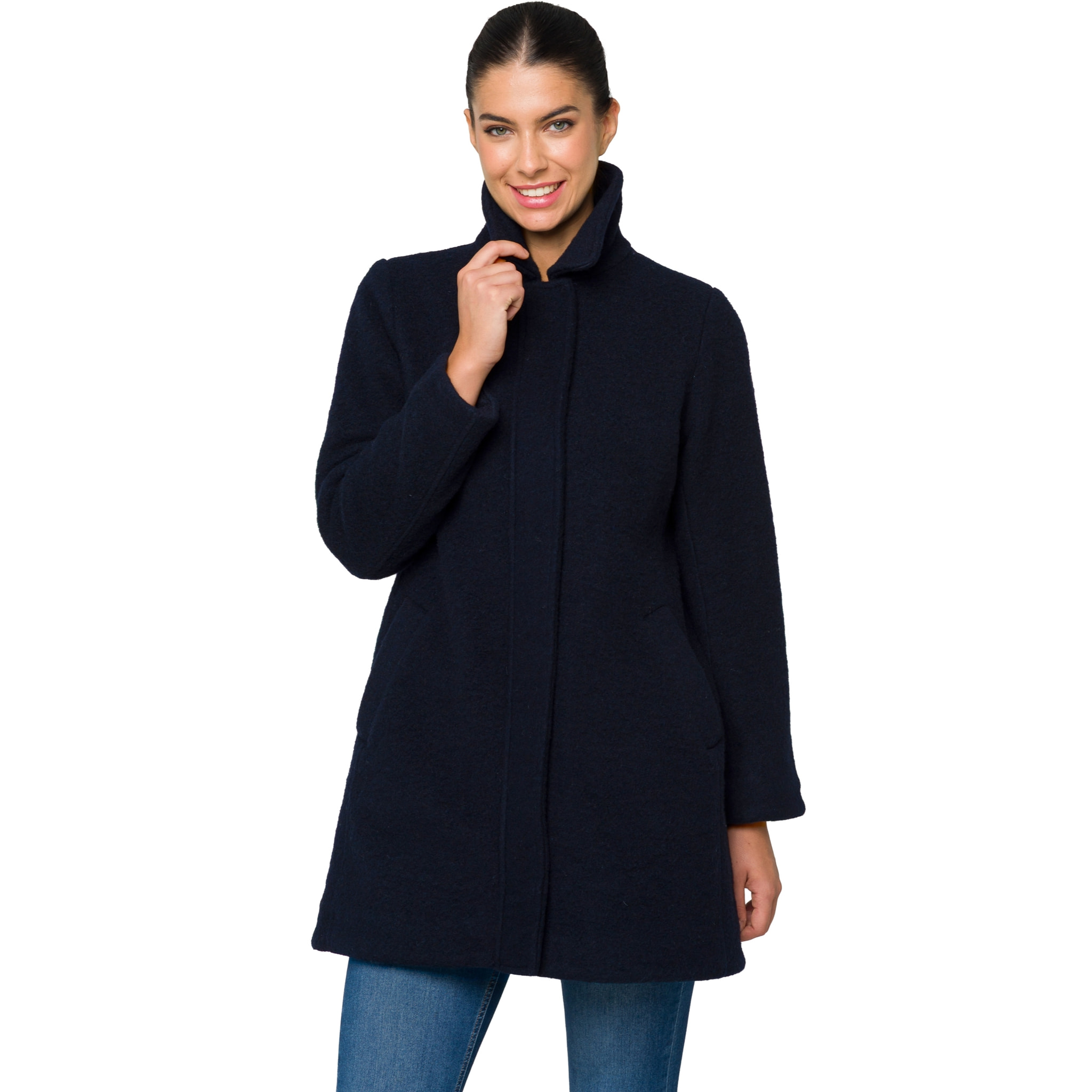 Cappotto Hot Buttered termico Akita blu navy