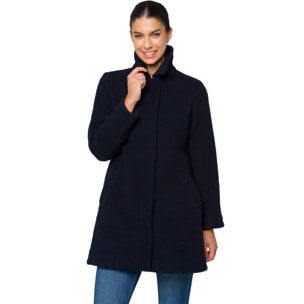 Cappotto Hot Buttered termico Akita blu navy