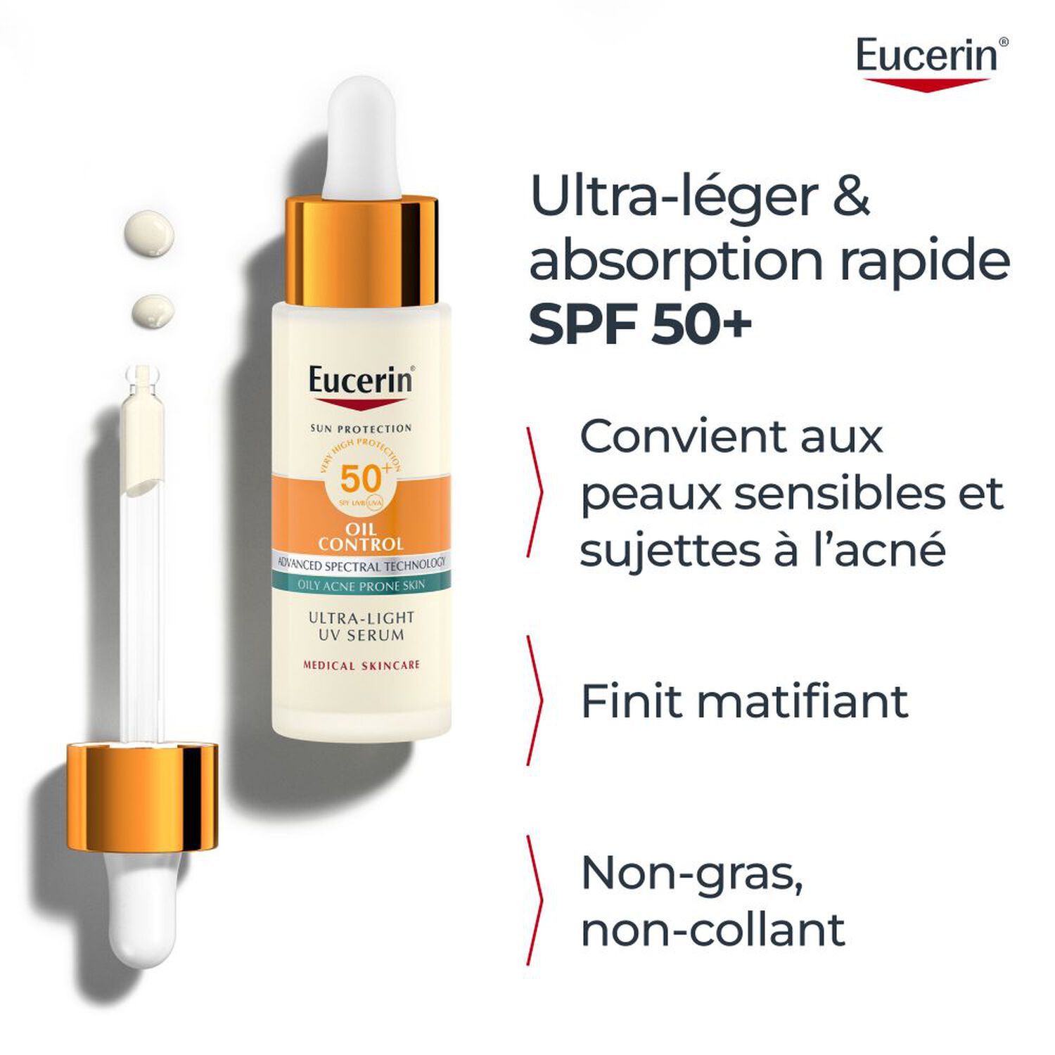 Sun Oil Control SPF50+ - Sérum Solaire 30 ml