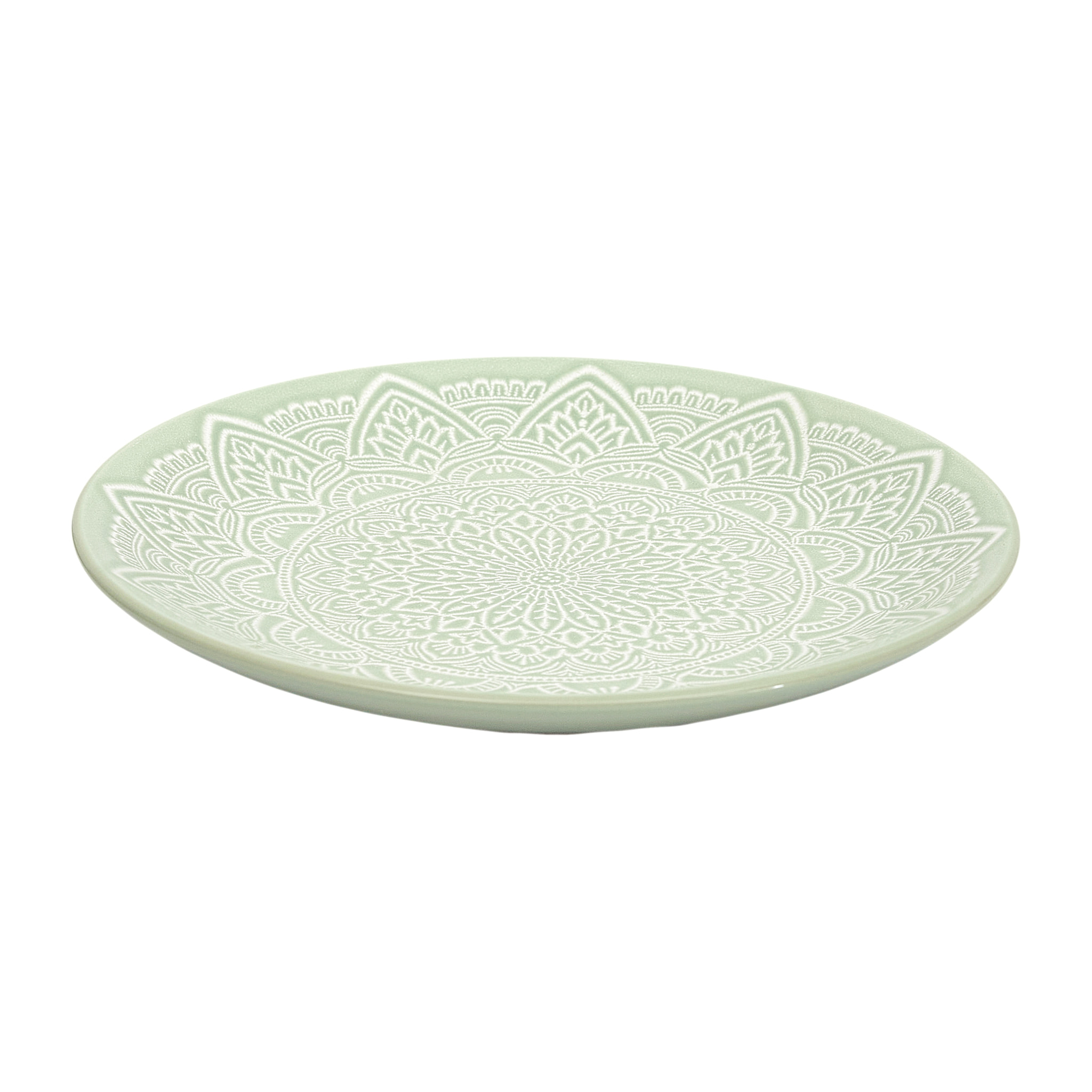 Assiette Sahara Vert D19.5cm