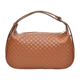 Borsa a mano Anna Luchini Cammello