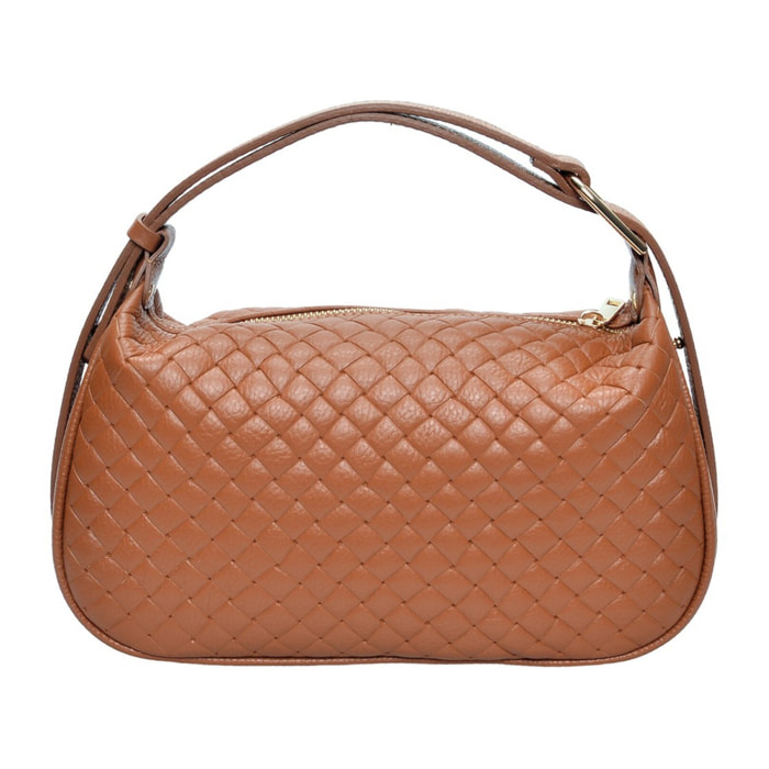 Borsa a mano Anna Luchini Cammello