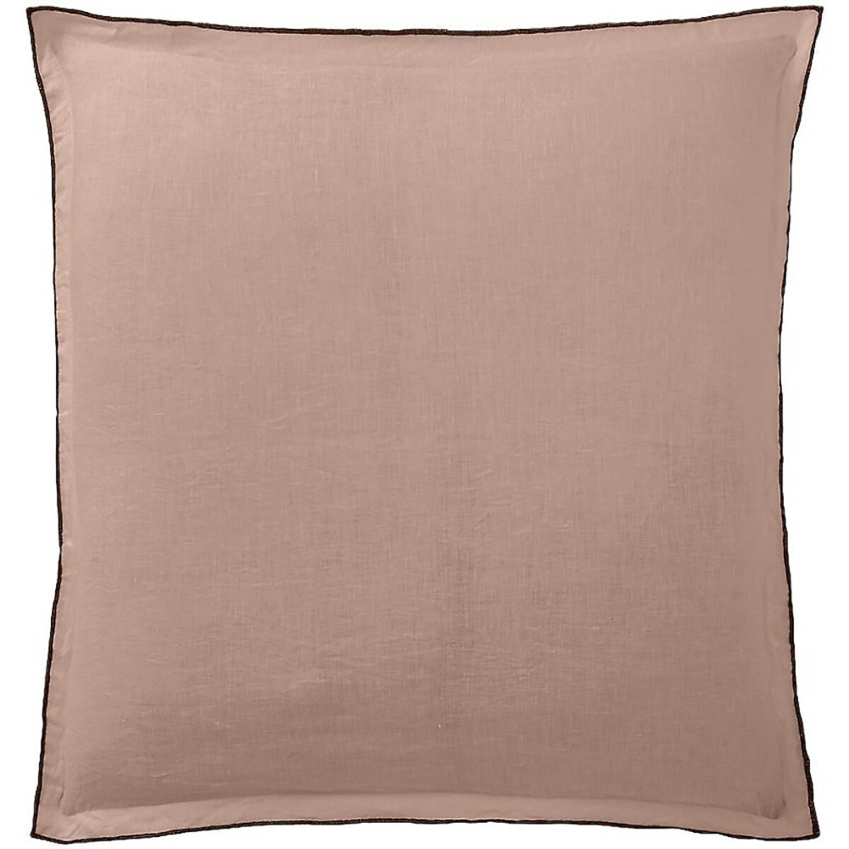 Lot De 2 Taies D'oreiller 100% lin LavÉ 160g Nougat