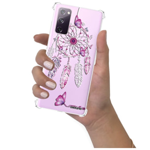 Coque Samsung Galaxy S20 FE anti-choc souple angles renforcés transparente Carpe diem Evetane.