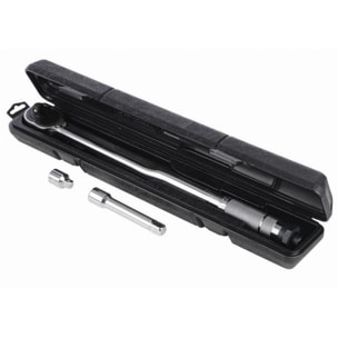 Clé dynamométrique SILVERLINE 1/2' - de 28 à 210 Nm - 633567